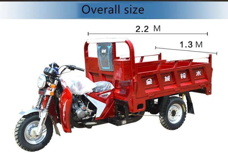 2022 Motorized Tricycle Motorcycle With Cargo For Adults Reliable Transportation Solution With Spacious Cargo Area