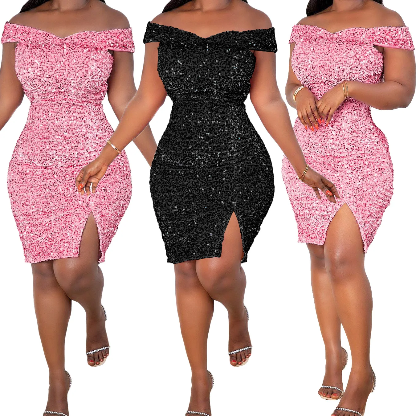 S390213 женское бальное платье, вечернее платье, элегантное сексуальное платье с блестками