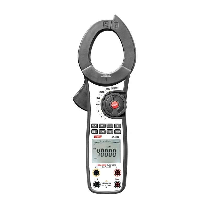 DT-3353 1000A True RMS Digital Universal Power Test Digital Clamp Meter