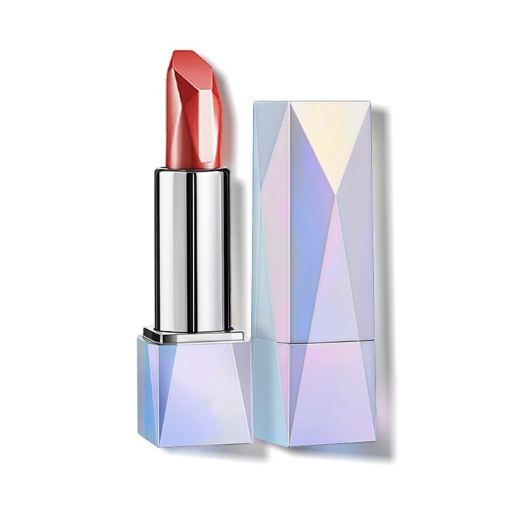 Custom logo high quality pink lip stick wholesale carving long lasting moisturizing magnetic creamy matte lipstick