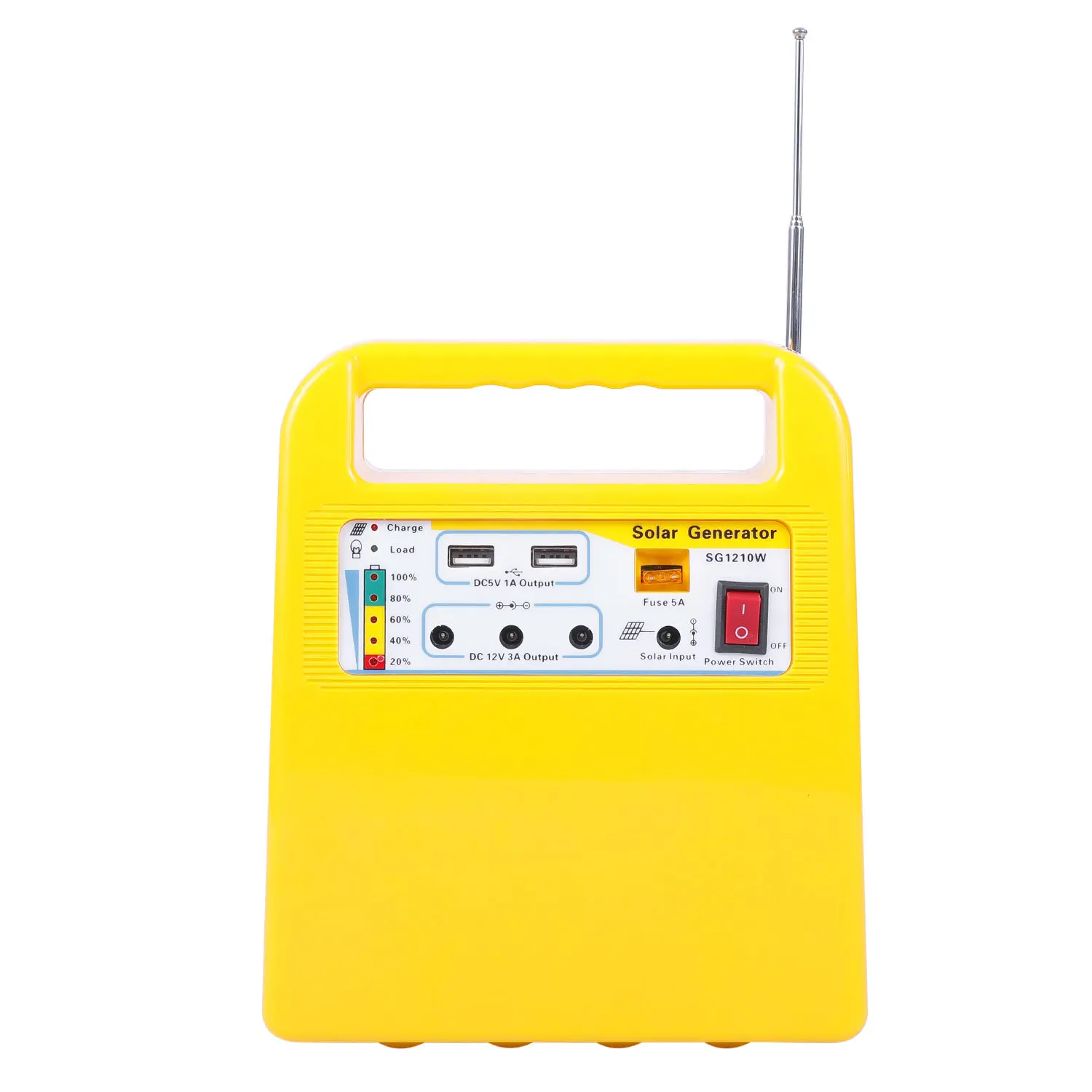 MP3 solar LED Multi-function player Solar energy saving power supply