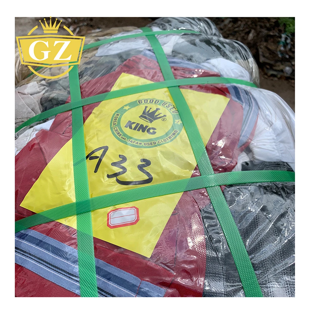 GZ A Strict Screening Bale Using Cloth Uk Used Clothes Bales, Wholesale 90% Clean New Used Clothes (1600332732040)