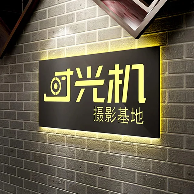 Наружная реклама висячий знак дисплей на заказ акриловый светодиодный Лайтбокс