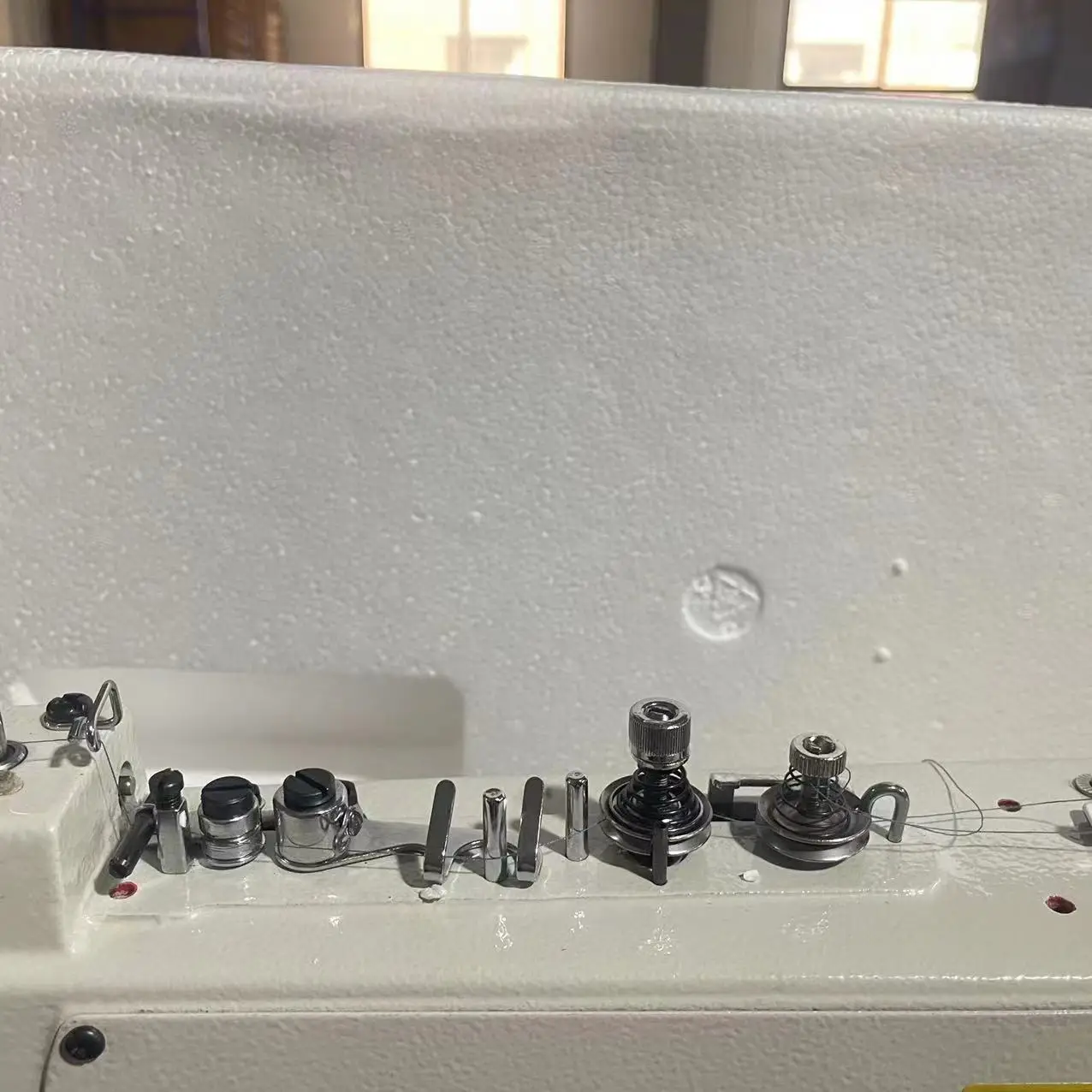 direct drive single thread chain stitch button sewing machine