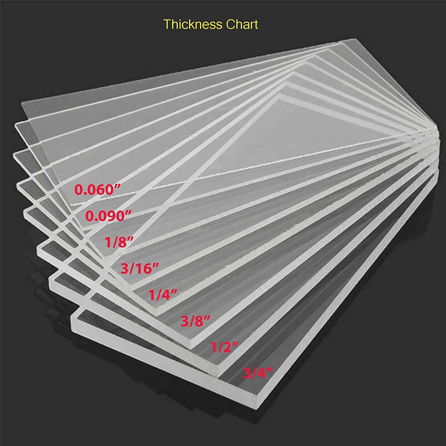 100% Virgin Material PMMA Wholesale Cast Acrylic Sheets Used for Making LED Channel Letter 1500*3000mm Size Customized