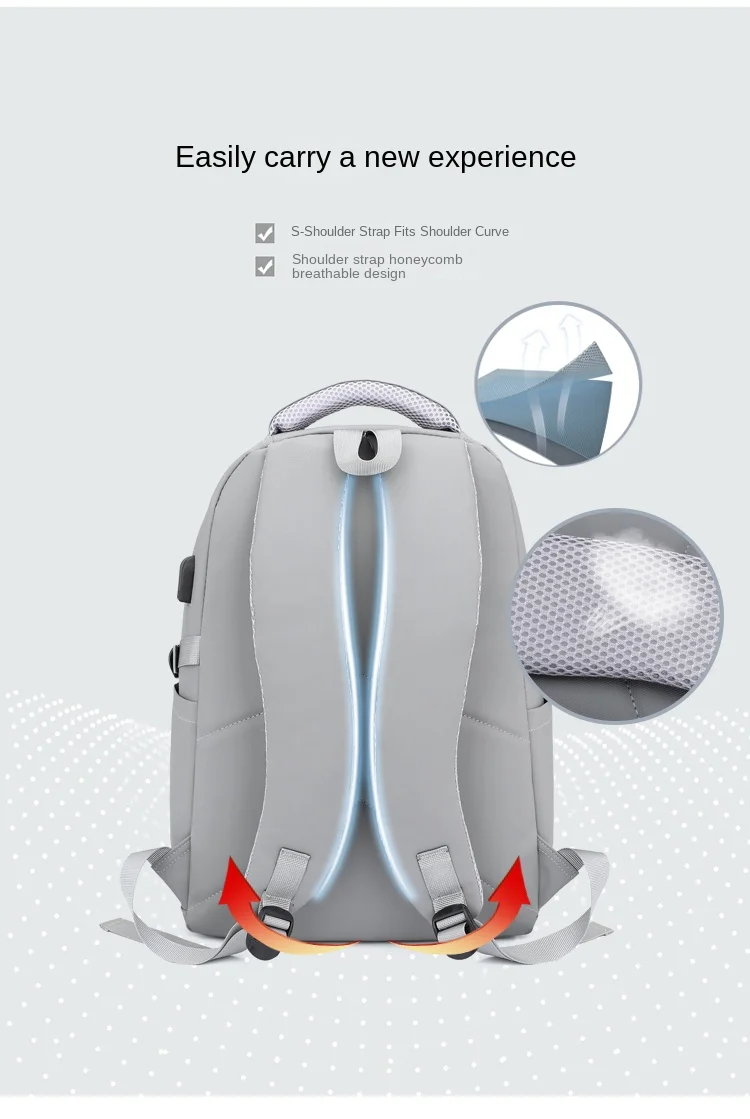 Custom Logo Oxford College Student New Designer Waterproof Cheap Fashion Cool Travel Student School Laptop Backpack For Teens