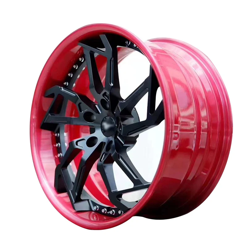  2 шт. Кованое колесо T6061 119x9 5 + 10/19x10 20 66 1 5x114 3 oem тормоза плоские губы полированная поверхность из оружейного металла серебряная