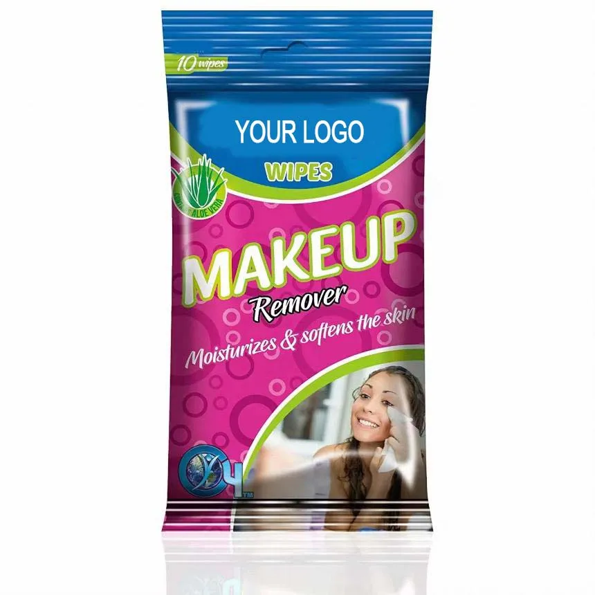 100% органические на заказ Безмасляные очищающие салфетки для лица, мини-салфетки для частной маркировки, салфетки для снятия макияжа