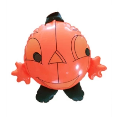 Factory on sale 6ft inflatable advertising pumpkin ghost model halloween inflatable outdoor decoration blow up with led lights