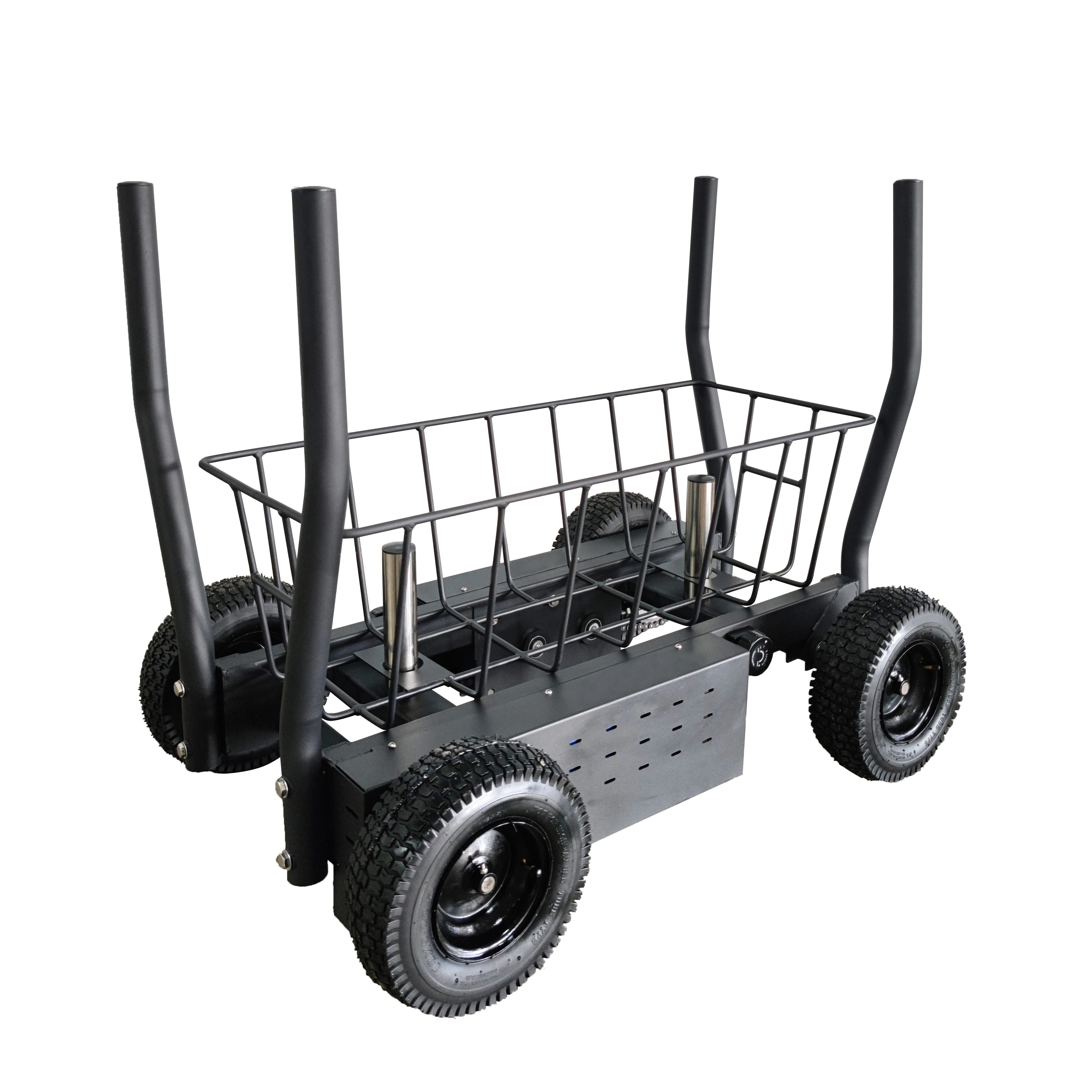 Fitness Power Sled System 4-Post Push Pull or Drag Sled for Speed Training and Agility