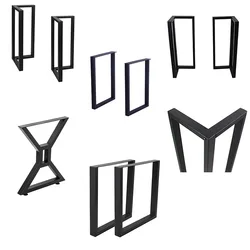 Custom Heavy Duty Metal Adjustable Office Desk Leg Frame Coffee Table Legs