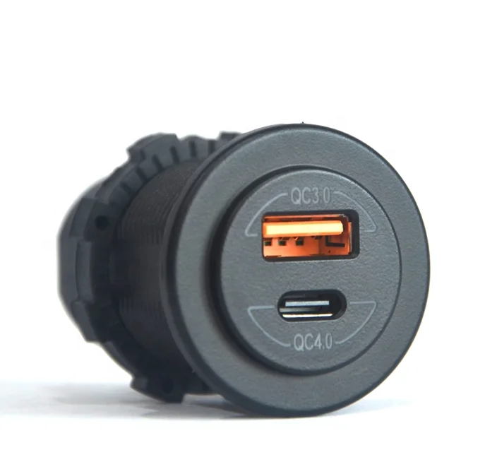 
 Порт Type C с разъемом питания QC3.0 USB  