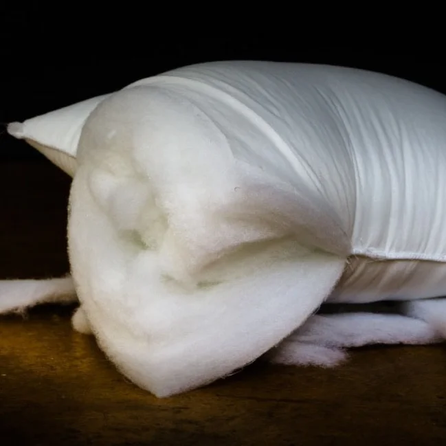 Политекстильная вата подкладка 7 64 мм 15d * 100% натуральная из полиэфирного штапельного волокна АА класса