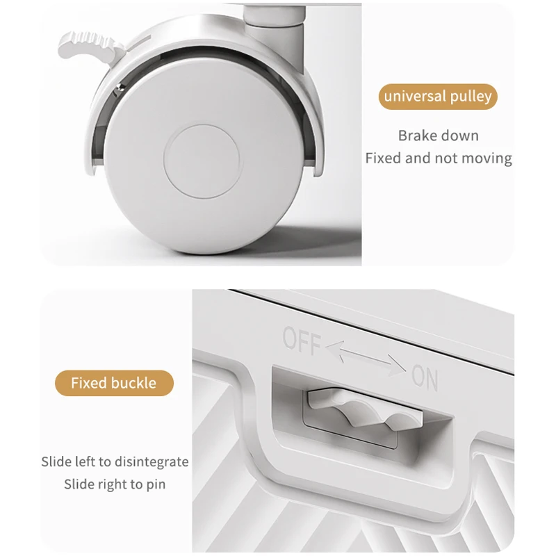 Folding Storage box with Doors and Wheels, Collapsible Plastic Storage Bins for Closets, Stackable Storage Organize
