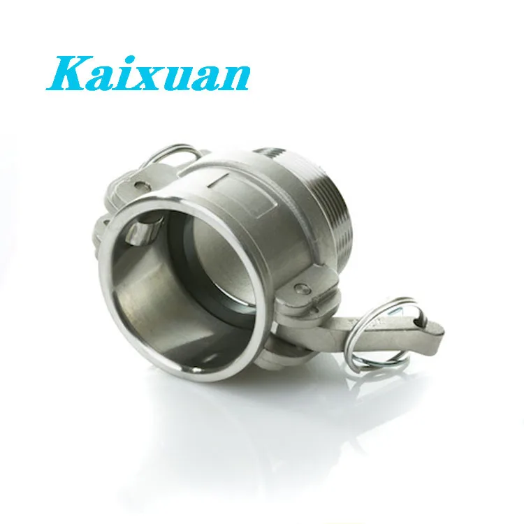 Factory Price Stainless Steel ss304 ss316 1/2' -- 6' Quick Connection Fittings female thread Camlock & Groove Coupling Type-B