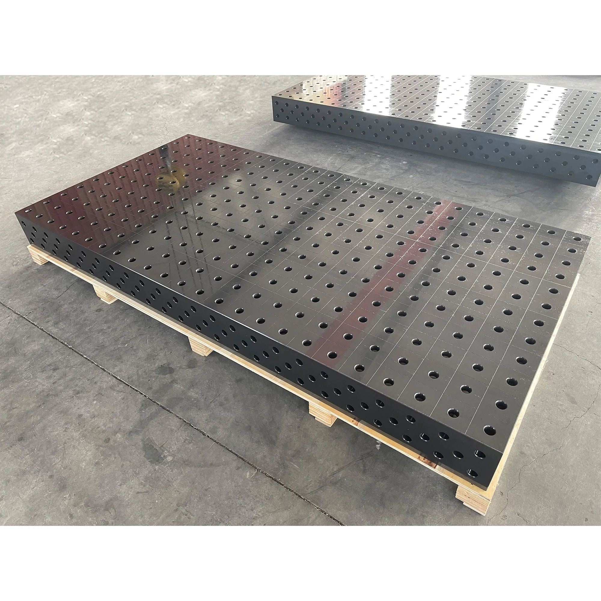 Горячая продажа 3D 16 мм сварочный стол 2400x1200x200 большой рабочий размер роботизированные сварочные столы