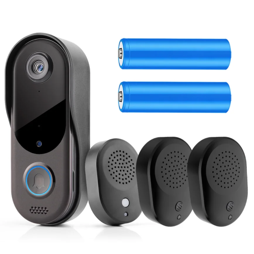 Смарт-видео дверной звонок Wi-Fi уличный телефон Звонок камера безопасности видеодомофон беспроводной с камерой ночного