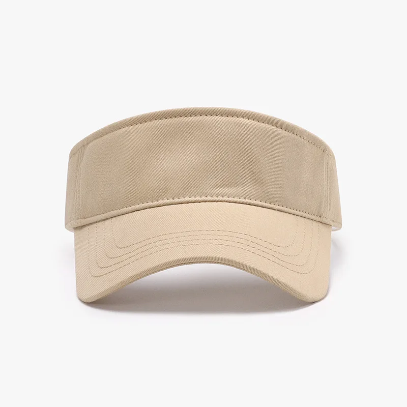2024 Custom Logo Embroidery Outdoor Wholesale Printing Outdoor Visor Beach Adjustable Sun Cap Visor Hats