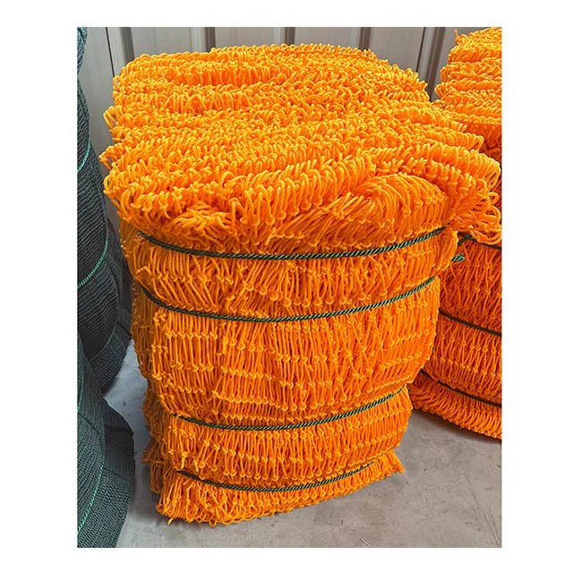 China High Stretch Polythene Twisted Wholesale Price Good Knotless Fishing Net