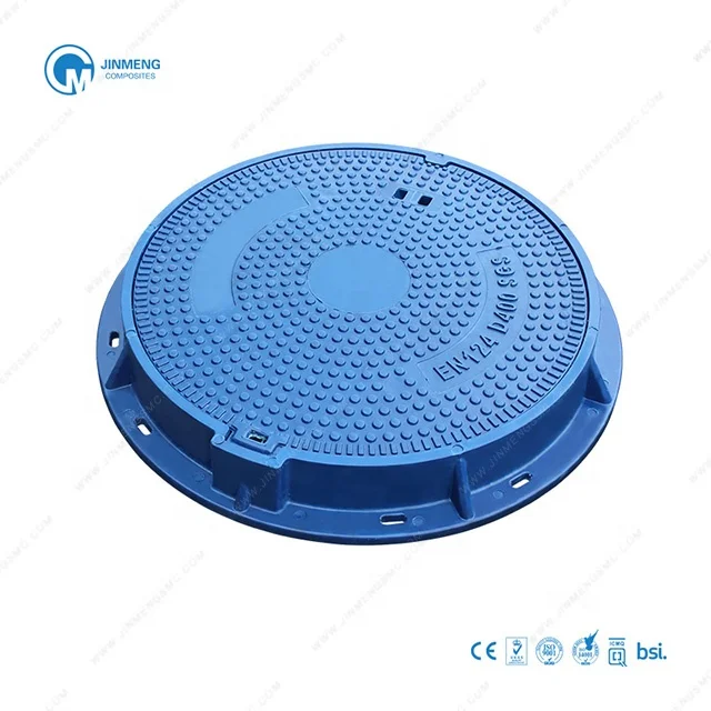 en124 d400 Composite manhole covers Circular Sewer Cover