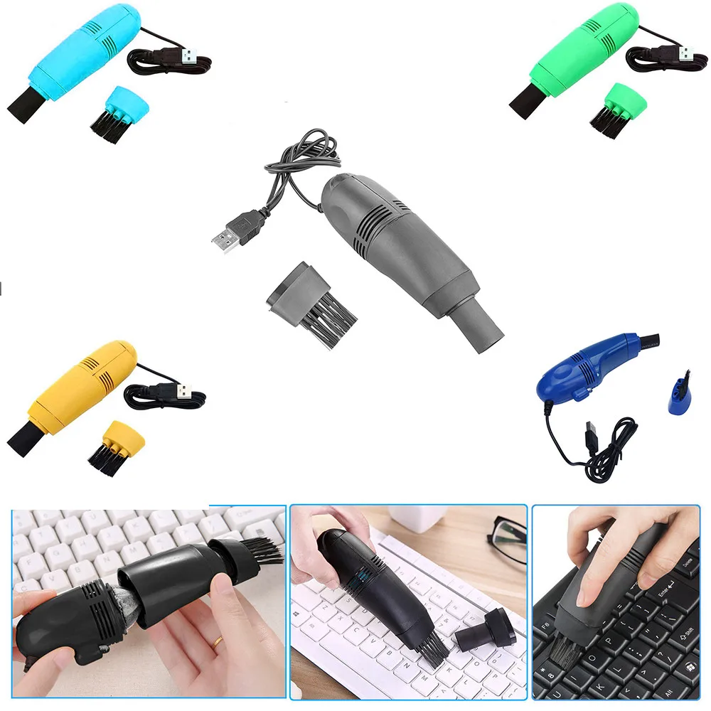  Usb-очиститель для клавиатуры мини-компьютер пылесос с usb-клавиатурой ПК щетка ноутбука набор очистки пыли