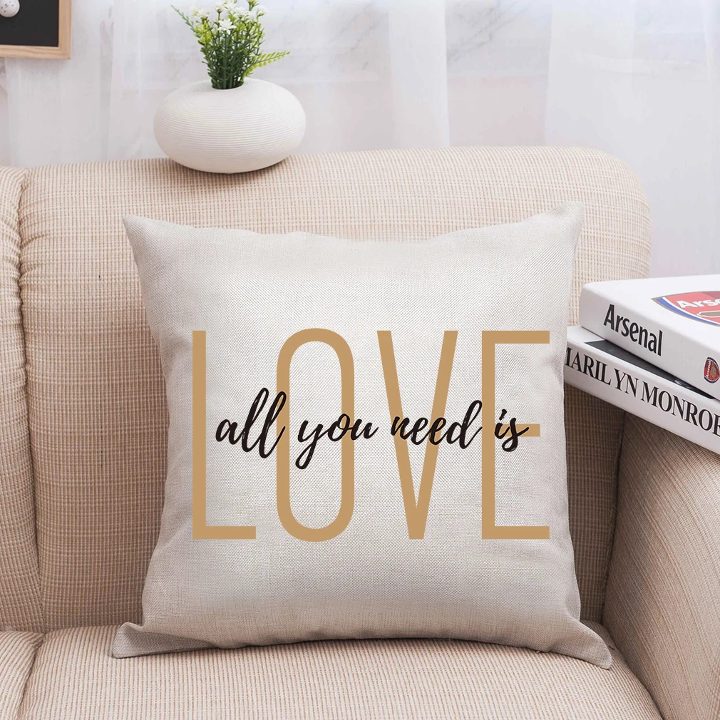 Pillow Covers Farmhouse Decorations Holiday Decor Throw Cushion Case pillowcase