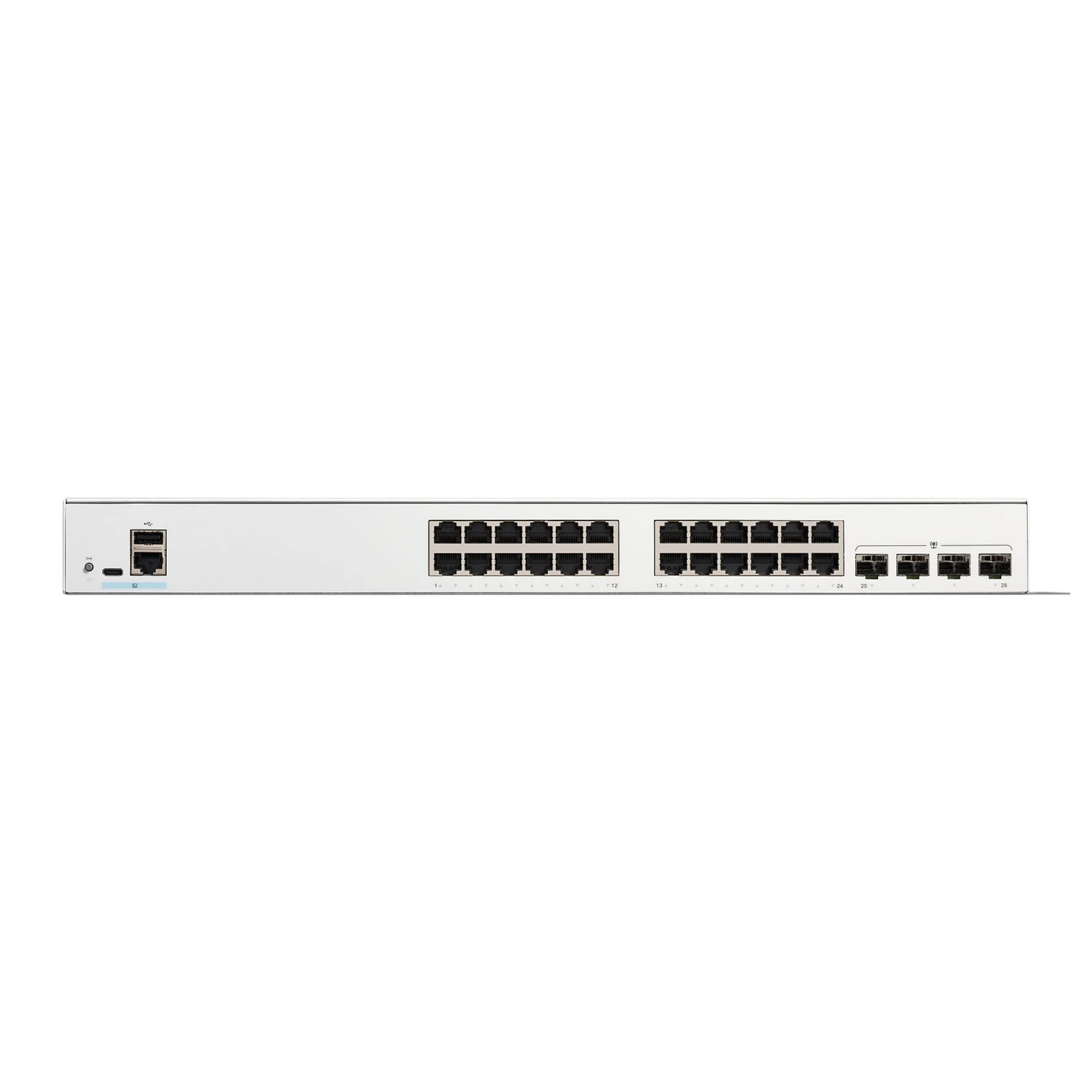 C1200-24FP-4X завод новый герметичный 24-портовый гигабитный Ethernet полный PoE 4x10GE SFP + умный переключатель