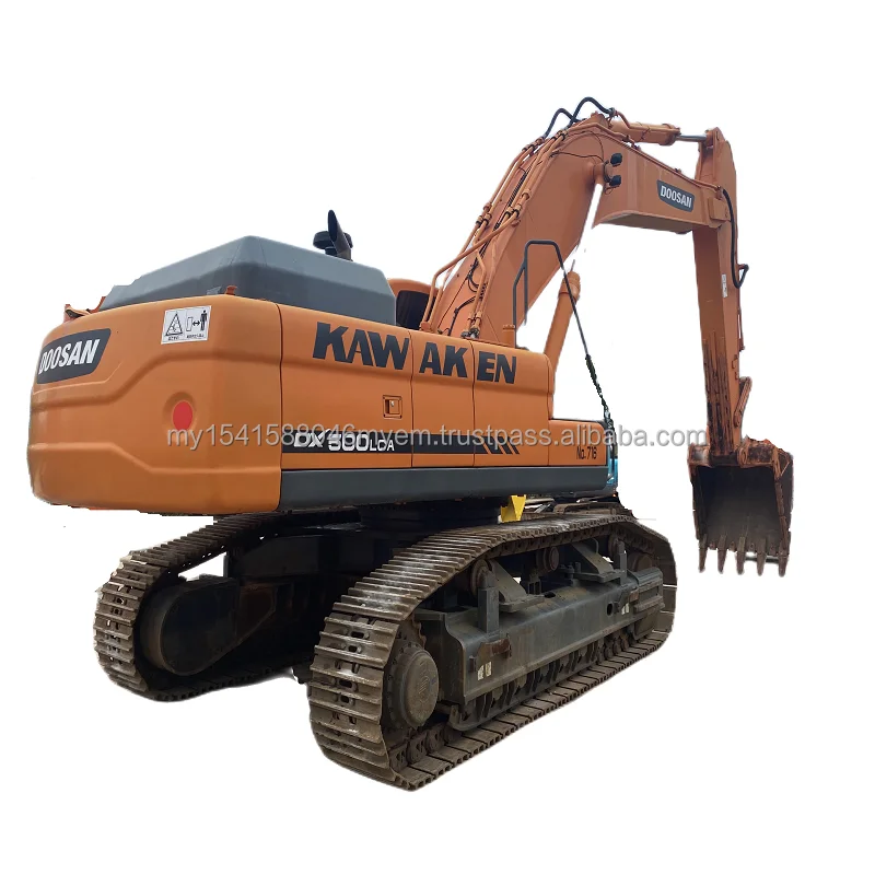 In stock ready to ship for major construction used excavator doosan dx500 for hot sell with low price