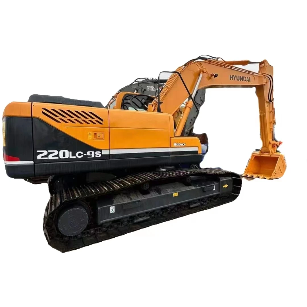 Automatic Original Hyundai 220Lc-9S Crawler Excavator Korea Imported Used Excavator With Good Condition