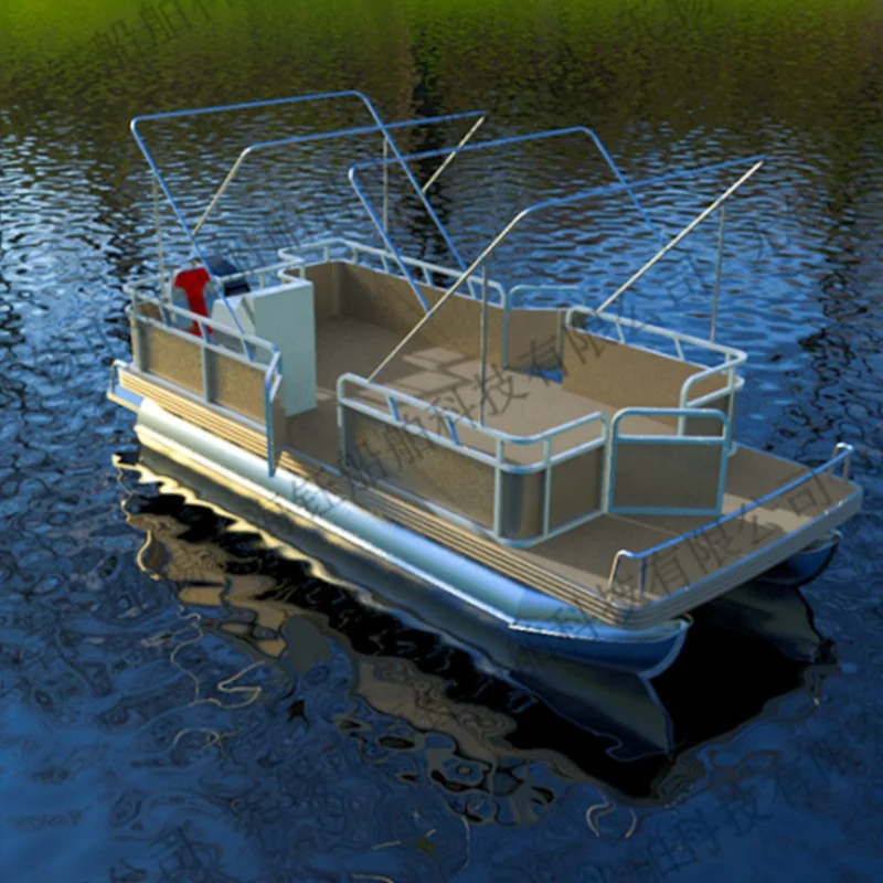 Full Welded Thick Aluminum Floating Pontoon