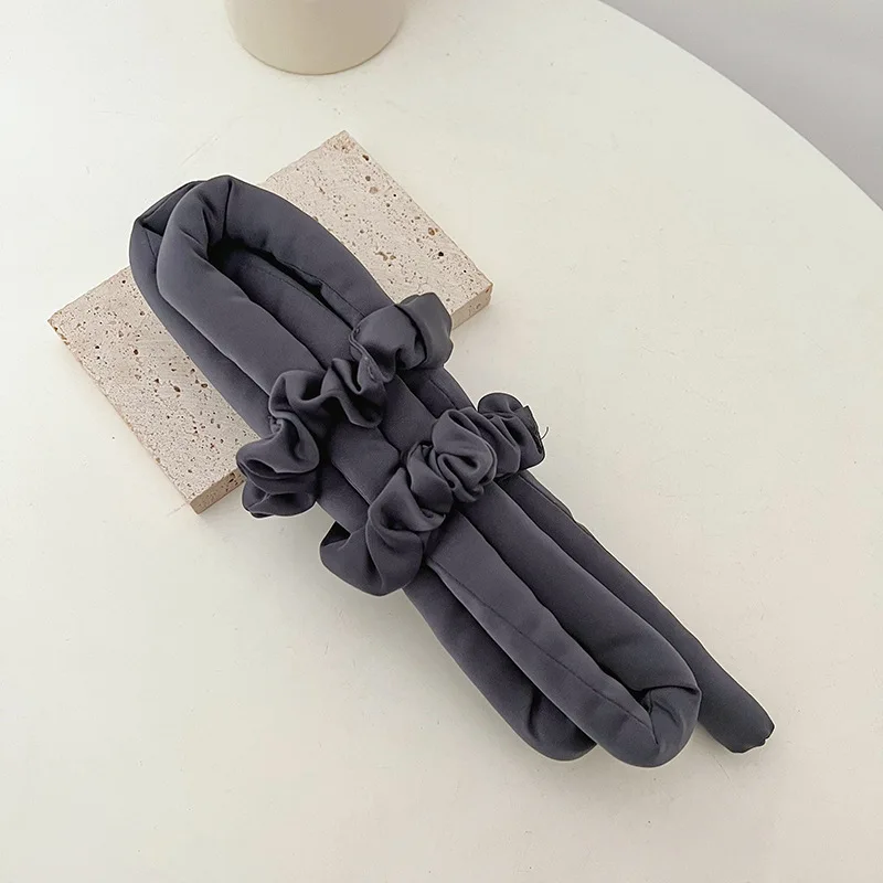 Щипцы для завивки волос Amazon, пеноматериал, большая губка, без нагрева, длинные губки