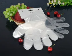 Factory Price Waterproof Cpe Tpe HDPE Food Disposable Clear Polyethylene Gloves for Home