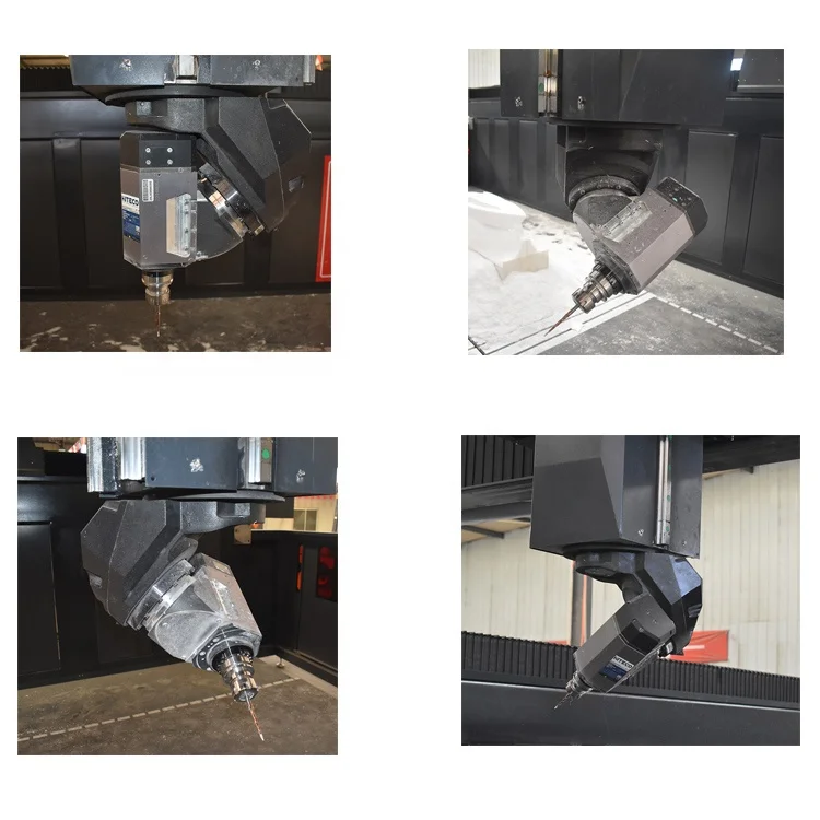 5-Axis Processing of Wood, non-Ferrous Metals, Composite Materials 3D Mold 4 Axis CNC Machine