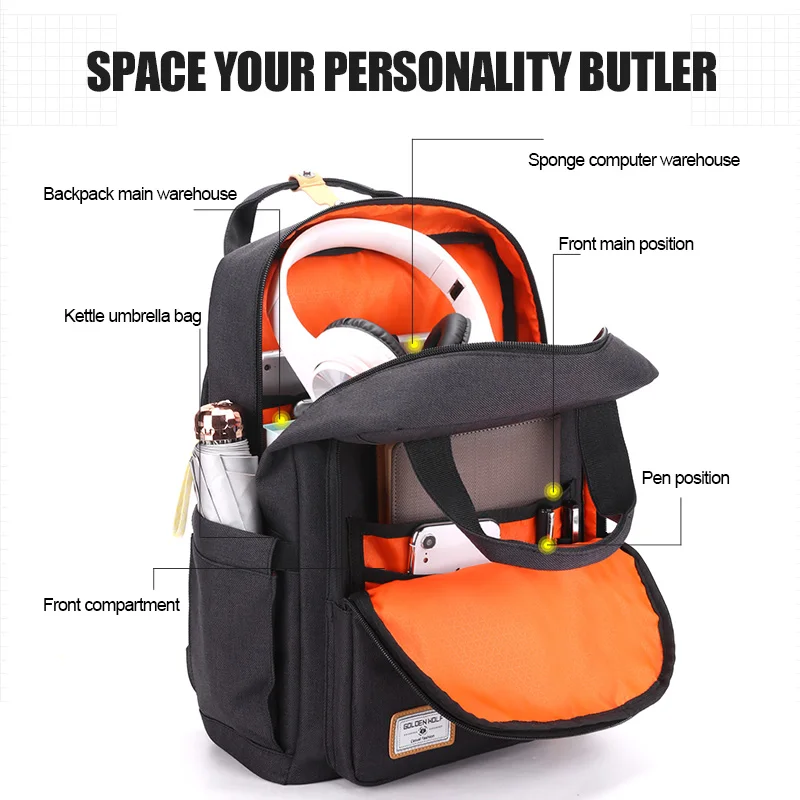 
Arctic Hunter 2020 Smart Trending Mochilas Wholesale Waterproof Anti-Theft Men Travel Backpack Bag Laptop Rucksack Bolsas 