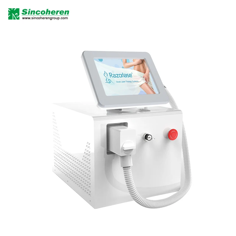 Hot portable diode laser 808 nm hair removal machine device for beauty salon spa clicnic