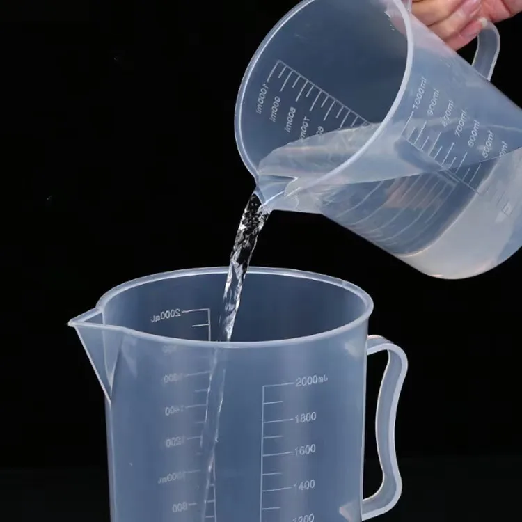 50ml 100ml 500ml 1 Liter Kitchen Measuring Tools Transparent Plastic Measuring Beaker Cup