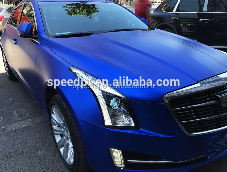 New arrive hot sales Self adhesive low price High stretch ice film vinyl wrap chrome matte