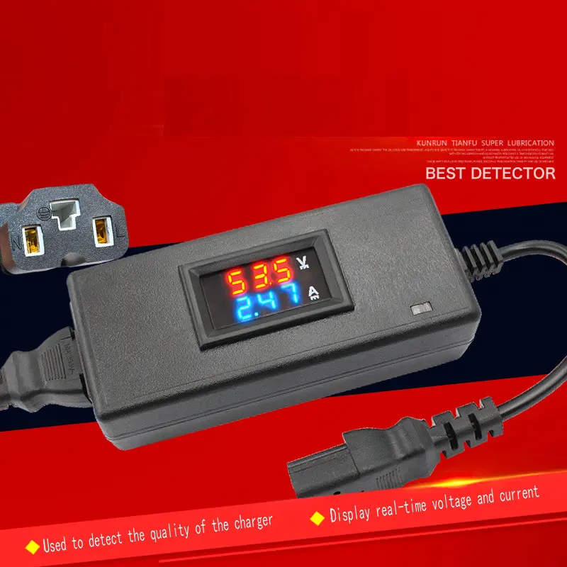 charger tester repair tools 12-96v for electric  bike scooter tricycle pedal motorcycle conversion or diy