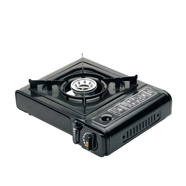 Hot Sale CE Approval Camping Kitchen Cooking Accessories Single Burner Butane Portable Camping Gas Stove With Case