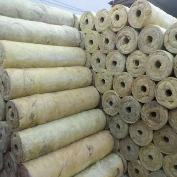 Factory direct sales of low price high quality rock wool pipe used for pipeline anti-corrosion insulation