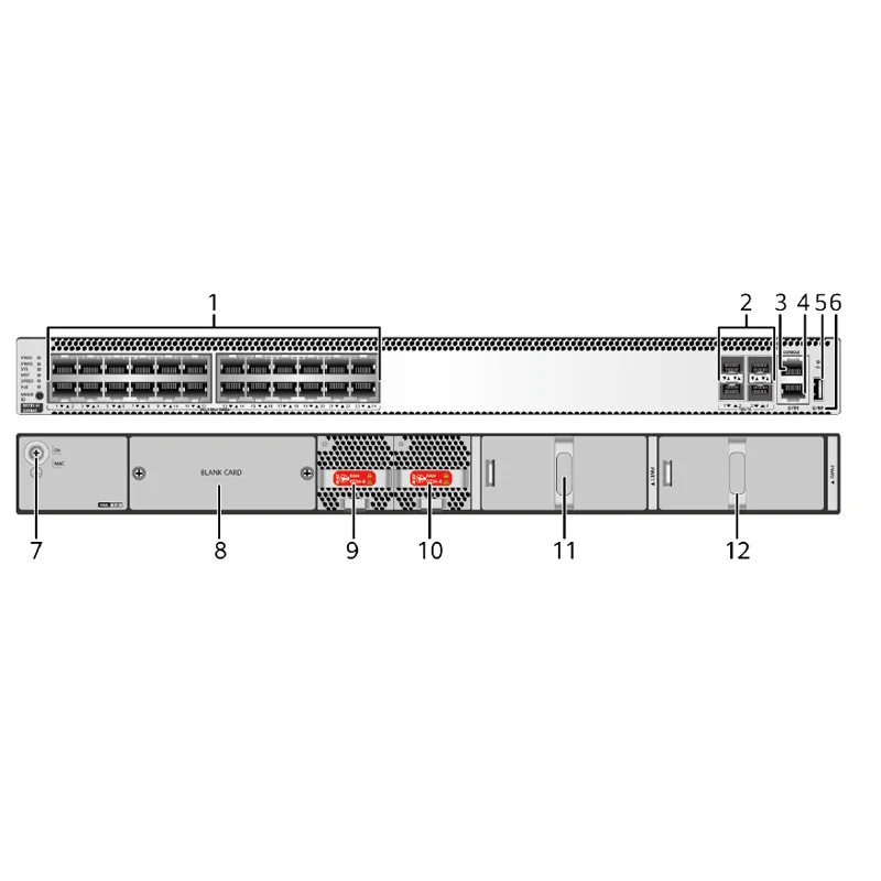 02352QPV S5731-H24P4XC 24 * PoE + 10/100/1000BASE-T порты 4*10GE SFP предприятия 48 портов sfp коммутатор