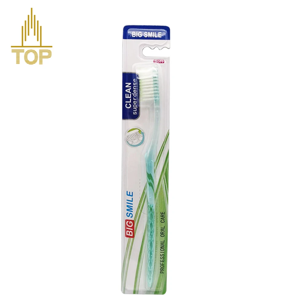 Wholesale Manufacturers Anti Slip Handle Adult Oral Cleaning Mouthguard Toothbrush