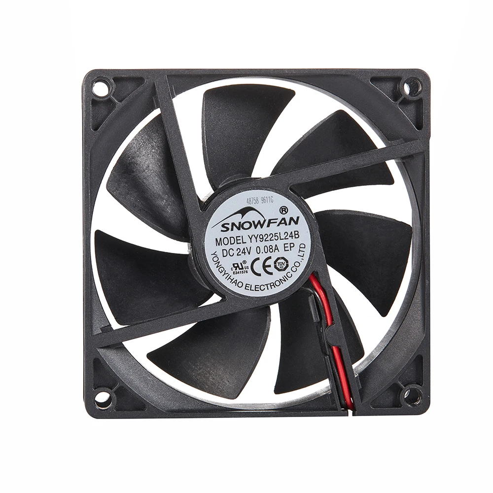Вентиляторы с осевым потоком 12 В постоянного тока, охлаждающий вентилятор snowfan, высокоскоростной и малошумный 9225 Осевой поток, охлаждающий вентилятор постоянного тока