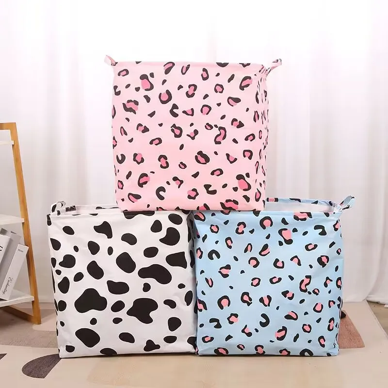 New Foldable Storage Basket Clothes Storage Bag Cloth Bedroom Storage