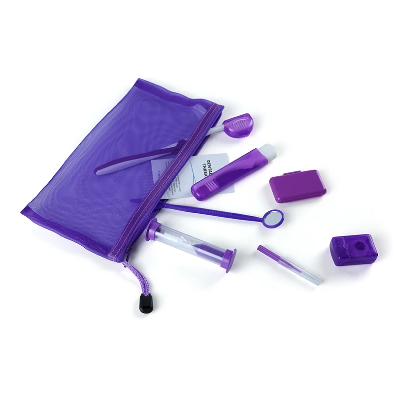 Portable Orthodontic Toothbrush Kit Oral Care Dental Travel Kit Braces Cleaning Kit
