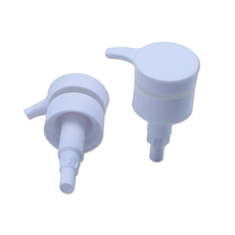 High quality plastic shampoo pump pump dispenser shampoo 24mm press pump for shower gel shampoo soap lotion cream wholesale