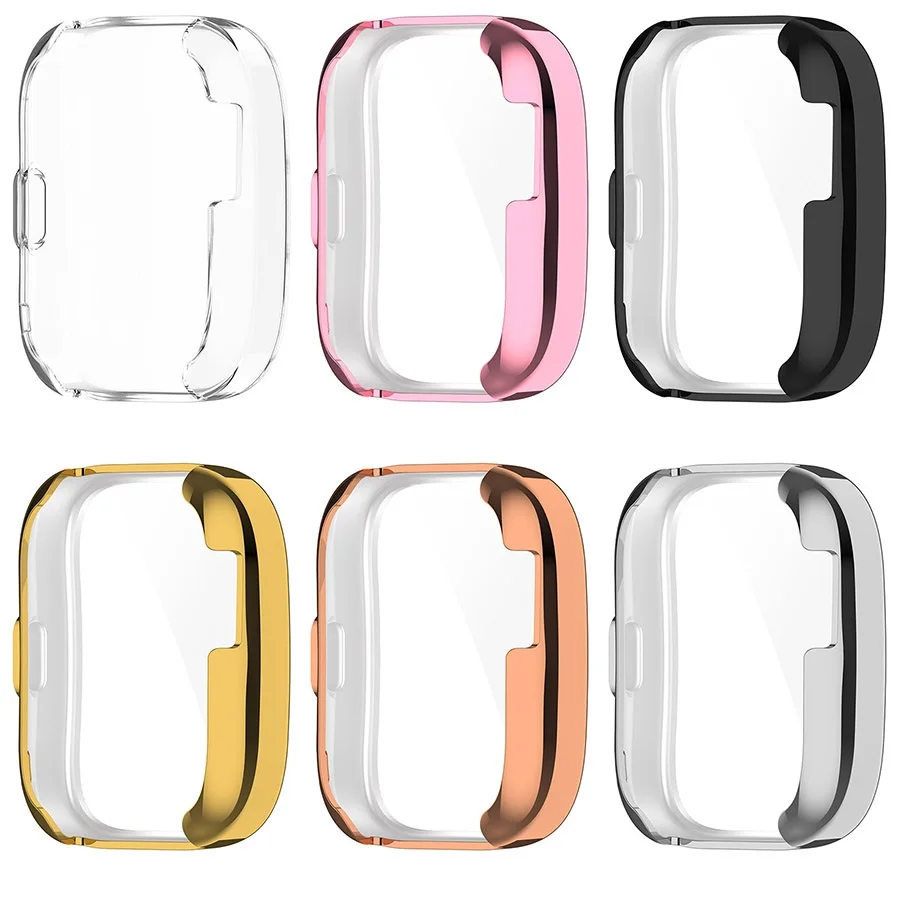 TPU Watch Protective Case Cover For Amazfit Bip5 Smartwatch full Cover For Huami Amazfit Bip5 Plating tpu protective case