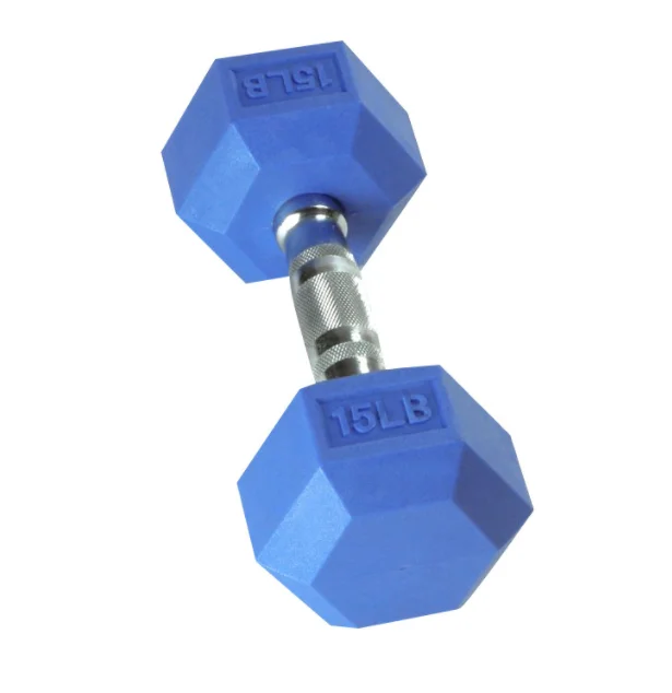 IronHawk dumbbells  Quality Colored Wrapped Weight-lifting Dumbbells rubber Coated Dumbbell