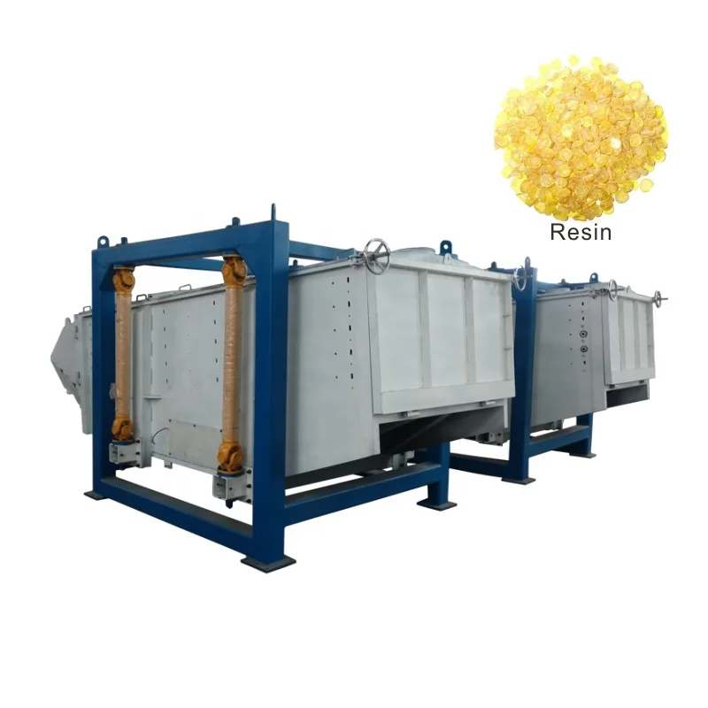 multi layer gyratory screen machine for plastic polymer resin pellets beads urea melamine abrasives