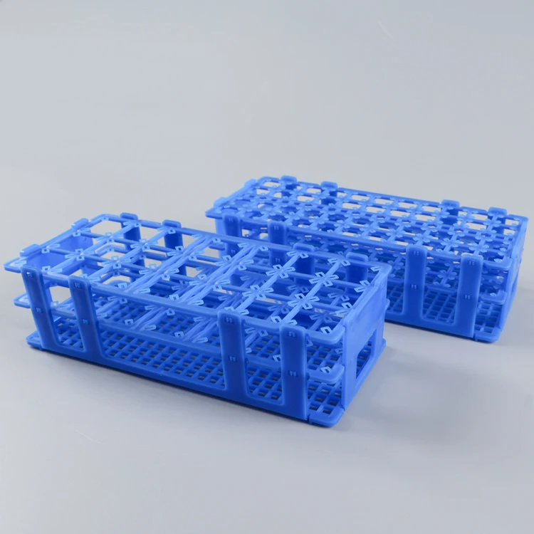 LAB EQUIPMENT plastic test Centrifuge Tube Rack 3 Levels Blue Color Micro Tube Rack